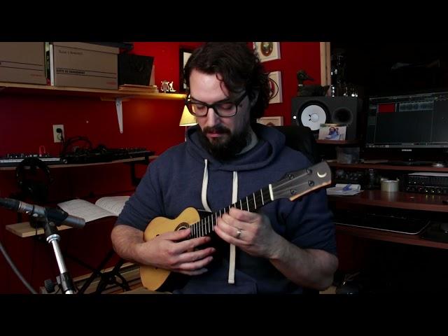 James Hill - Here Comes the Rain Again (Solo Ukulele) ️