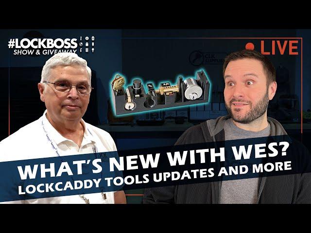 New LockCaddy Locksmith Products | #Lockboss Show & Giveaway