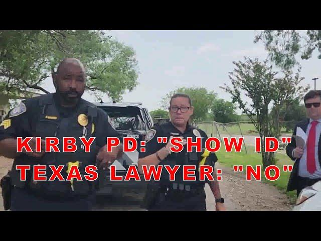 Show ID! Texas lawyer Grisham says no to Kirby PD!