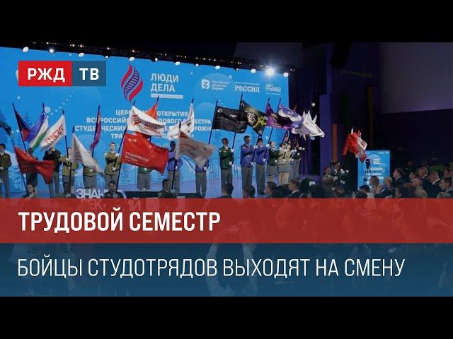 Трудовой семестр. Бойцы студотрядов выходят на смену || Итоги недели 30.06.2024