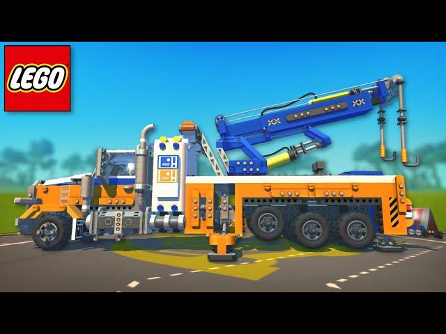 The Lego Heavy Duty Tow Truck! - Lego Builds in Scrap Mechanic