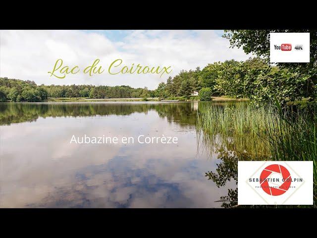 Lac du Coiroux à Aubazine, un espace naturel de la Corrèze