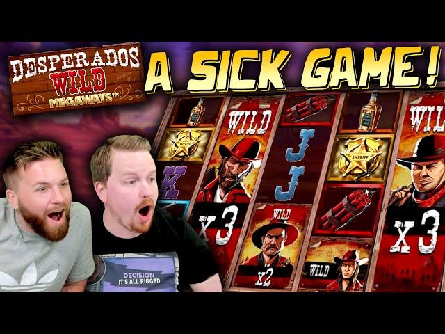 HUGE WIN Wilds Everywhere! (Desperados Wild Megaways)