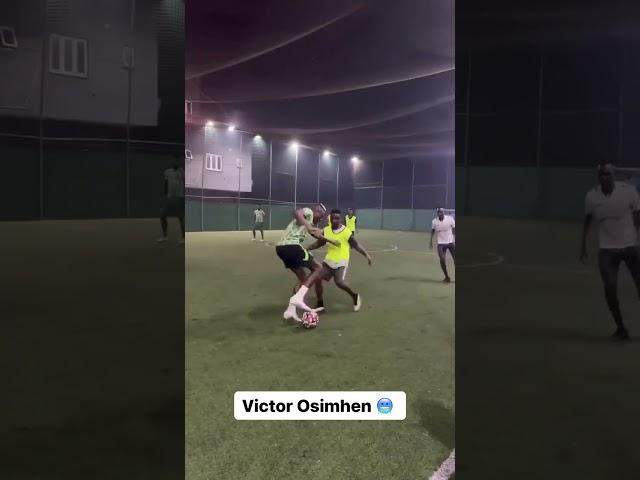 Victor Osimhen has been having a lot of fun in Lagos 