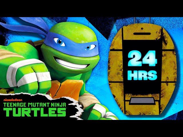 24 Hours with LEONARDO  | Hour by Hour | Teenage Mutant Ninja Turtles