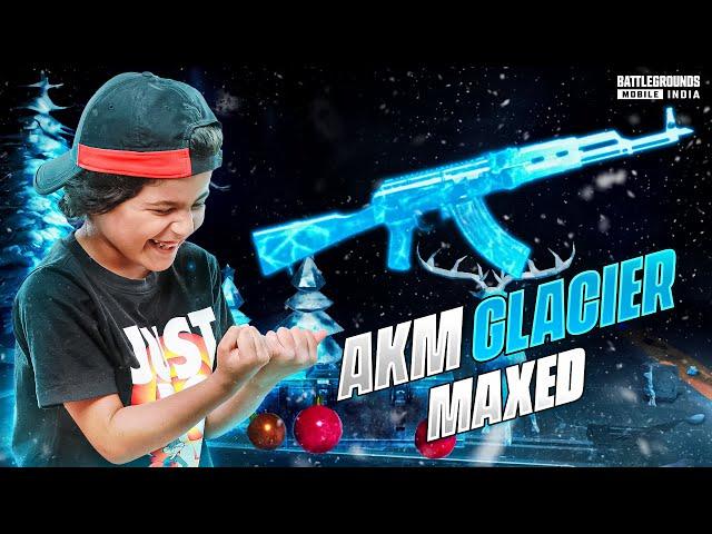 AKM GLACIER Max Out | Ranveer Singh  30000 + UC Crate Opening | BGMI Highlights