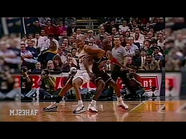 Reggie Miller Just Couldn’t Handle Michael Jordan (1997.04.09)