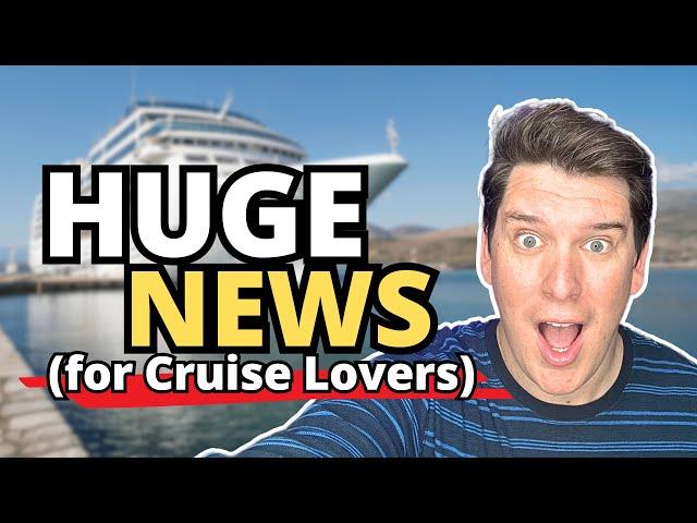 HUGE NEWS for CRUISERS!