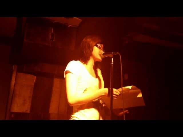 Spoken Word Poet Nichole Acosta @ The Inspired Word's NYC Poetry Slam