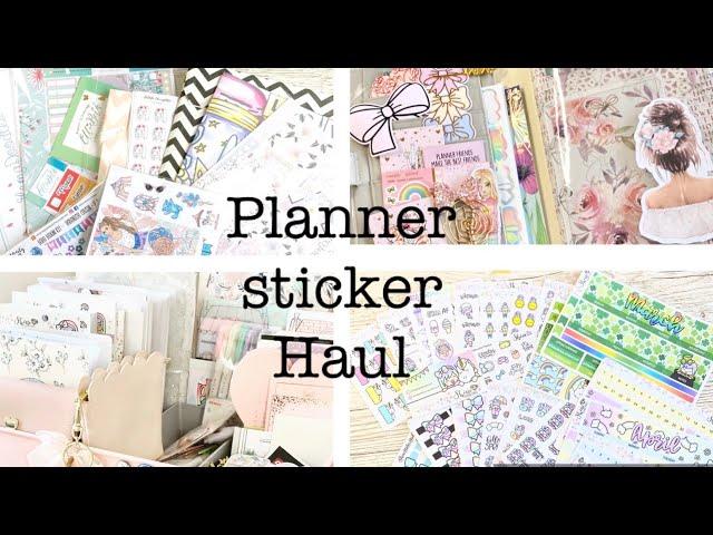 Planner Sticker haul HOBONICHI COUSIN KITS  |  ERIN CONDREN KITS | WHOOPSIDIDITAGAINCO