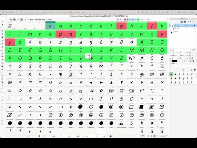 Safe Way to Switch Glyph Names—FontLab