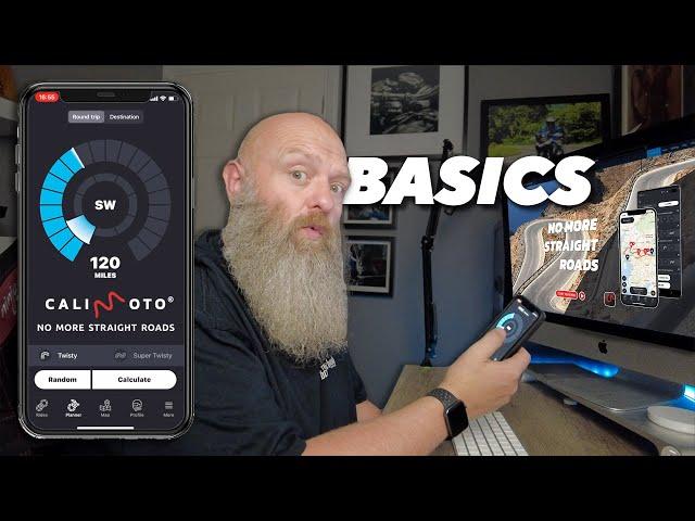 Calimoto Tutorial - 1. Getting Started & How to Plan a Route