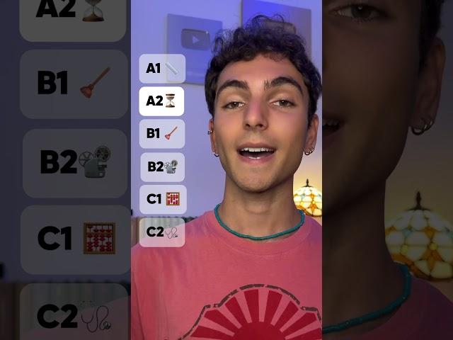 What’s your level of English? 
