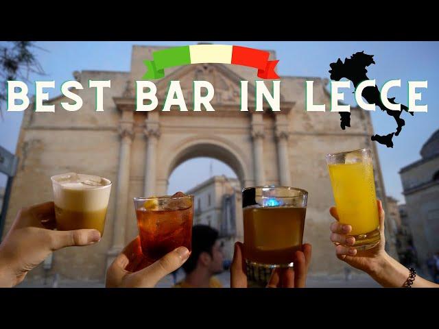 the BEST bar in Lecce! - Quanto Basta (Italy cocktail tour #1)