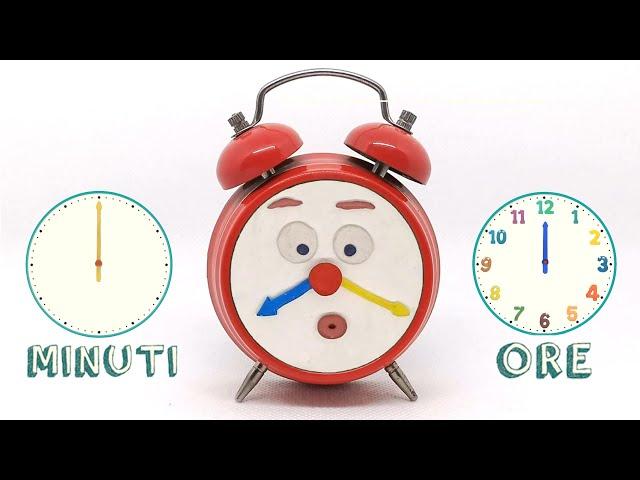 Impariamo a leggere l'orologio - La canzone delle ore di Bimbi Urrà - Scuola primaria ⏰