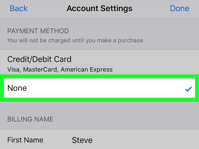 HOW TO PUT “NONE” AS PAYMENT METHOD