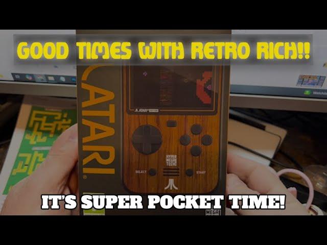 Hyper Mega Tech  - Atari Super Pocket - SE!! - Good Times With Retro Rich Ep. 495