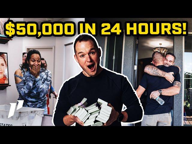 Giving Away $50,000 In 24 HOURS!! Transformation Challenge Winners