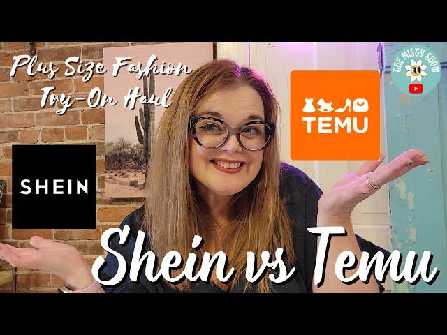 Shein VS Temu: Plus Size Fashion Try-On Haul! HONEST REVIEW!