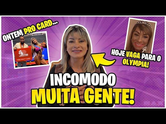 GISELLE MACHADO GARANTE VAGA NO OLYMPIA !  E FALA SOBRE MAX TITANIUM, RENATO CARIANI , HATERS E MAIS