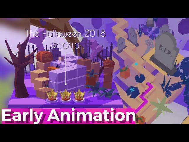 Dancing Line - The Halloween Puzzle | Early Animation