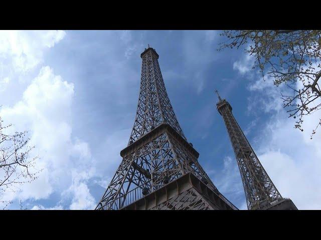 A tale of two Eiffel towers in Paris | AFP