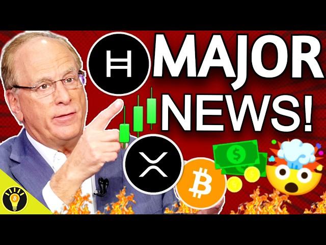 HUGE HEDERA HBAR NEWS! XRP CHART LOOKS BULLISH!