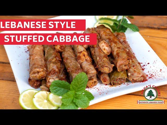 How to make Lebanese stuffed cabbage