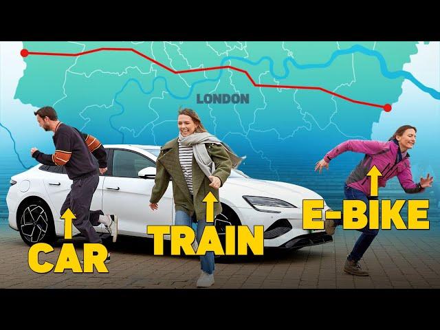 The Fastest Way Across London AND How to Win An Electric Car!