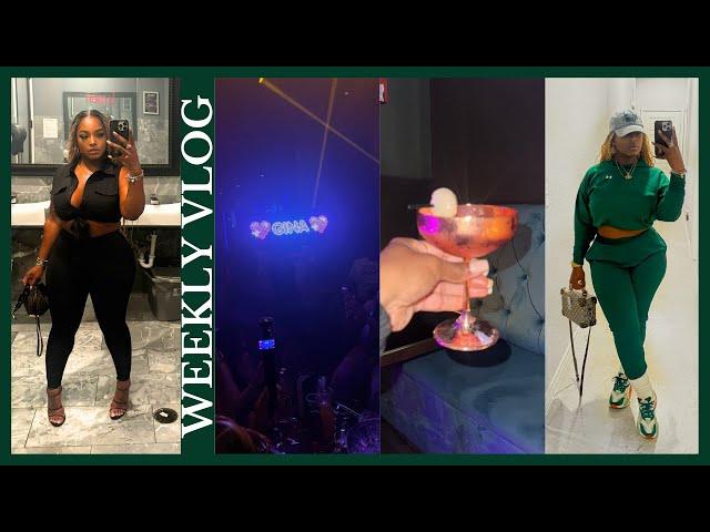 VLOG | HOME SHOPPING • GINA’S PAJAMA PARTY • FREE FOOD DAY • NIGHTLIFE FUN • KICKBACK VIBES & MORE