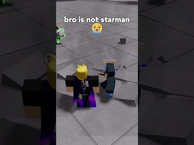 bro is not starman | The strongest battlegrounds