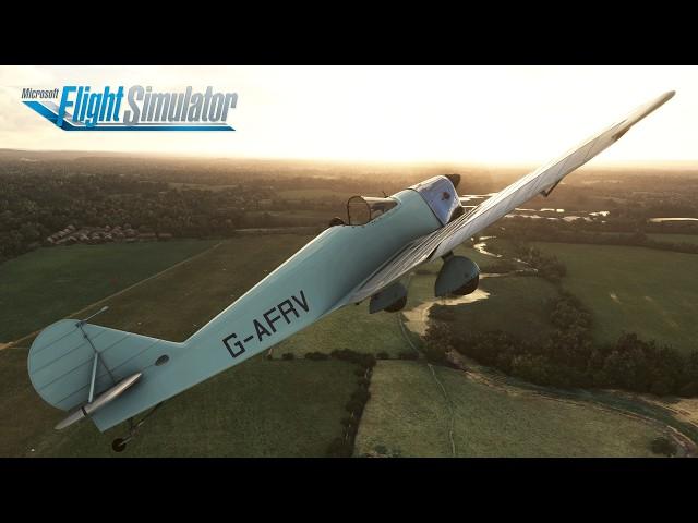 Cockspur Tipsy B - Low Level Fun Over Headcorn - Microsoft Flight Simulator