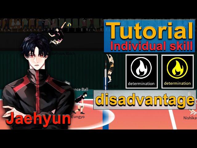 The Spike. Volleyball 3x3. Jaehyun. Tutorial Individual skill. Determination (disadvantage)