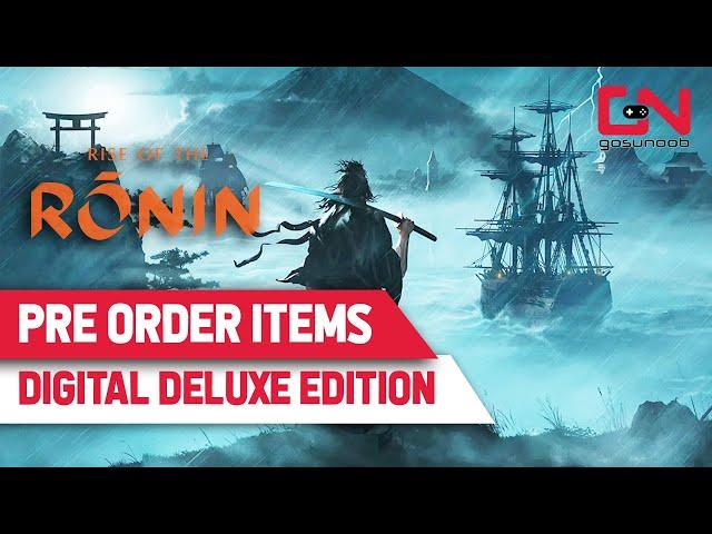 How to Claim Pre Order Items in Rise of the Ronin - Digital Deluxe Edition Bonus Content