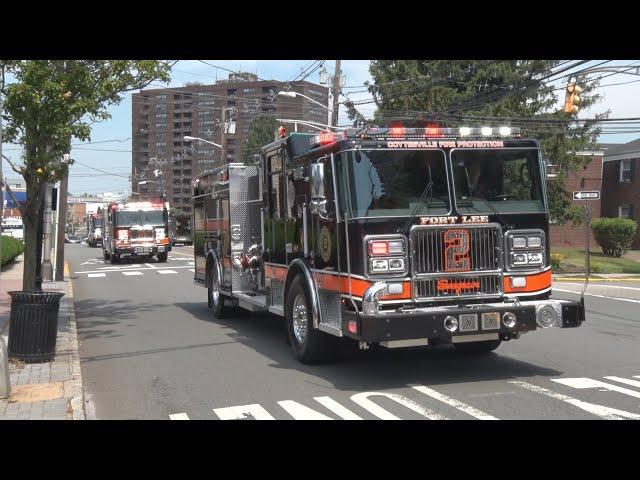 3 New 2024 Seagrave Fire Apparatus For The Fort Lee, NJ Fire Department