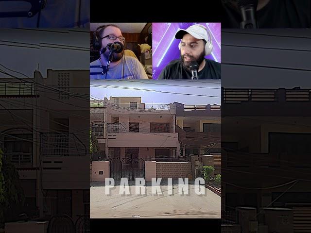 Showing Houses and Streets in India to an American