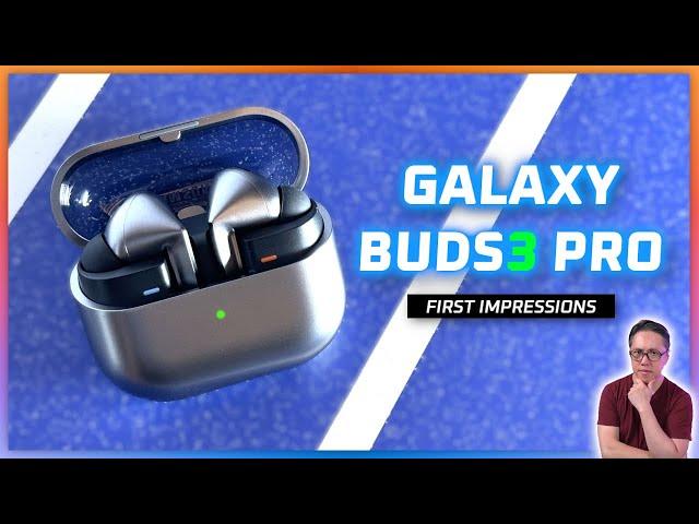 Galaxy Buds3 Pro and Buds3 First Impressions...  (Sound, ANC and Microphone)