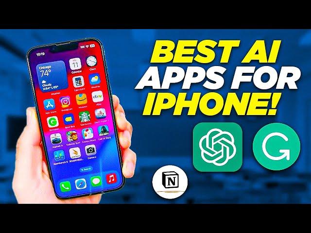 10 BEST AI Apps for iPhone! Maximize your productivity with AI! | Latest Apple Technology