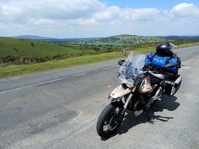 V85TT Moto Camping Pt1 - Dartmoor