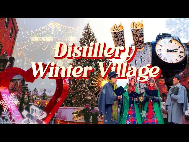 VLOGMAS: A Winter Wonderland at the Distillery District Winter Village | A Short Cinematic Video