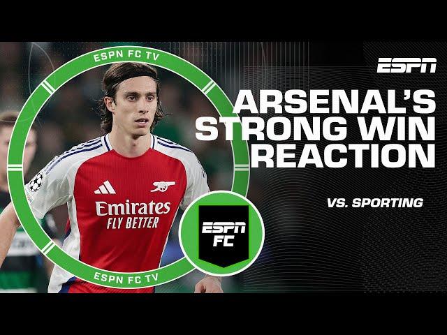 Stewart Robson EXCITED for Arsenal's foundation after DOMINANT 5-1 WIN vs. Sporting  | ESPN FC