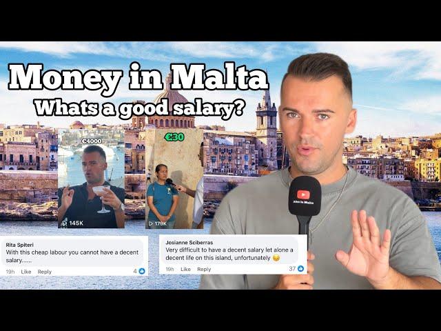 How much money you need to live a good life in Malta?
