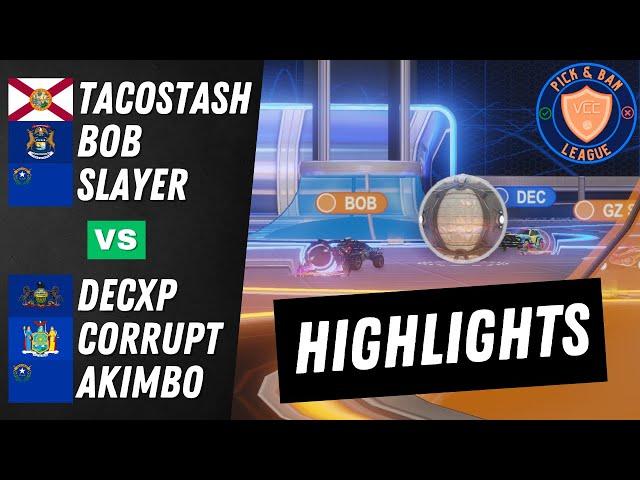 Team Tacostash vs Team Decxp | VCC Pick & Ban Showmatch | Highlights