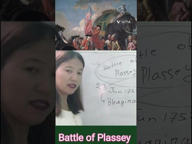 Battle of Plassey || modern history #shorts #upsc