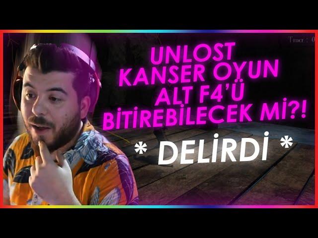 UNLOST ALT F4 OYUNUNDA ÇILDIRIYOR! BİTİREBİLECEK Mİ?