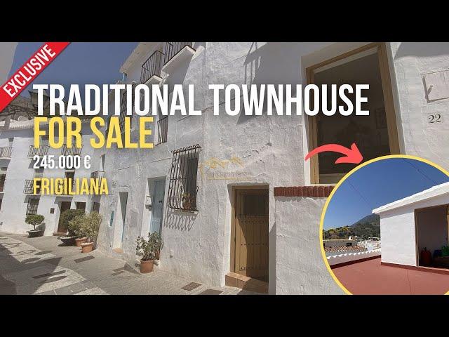 Traditional Townhouse FOR SALE in Frigiliana (Spain) 245.000 €