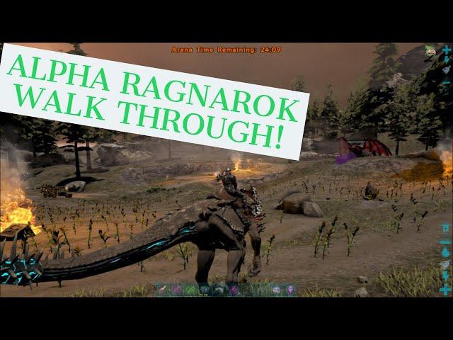 ALPHA RAGNAROK BOSS FIGHT! MTS RUN! WALK THROUGH!