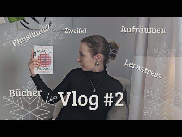 #2 Vlog - Physikum und Struggle, Lesewoche, Weihnachten ️️