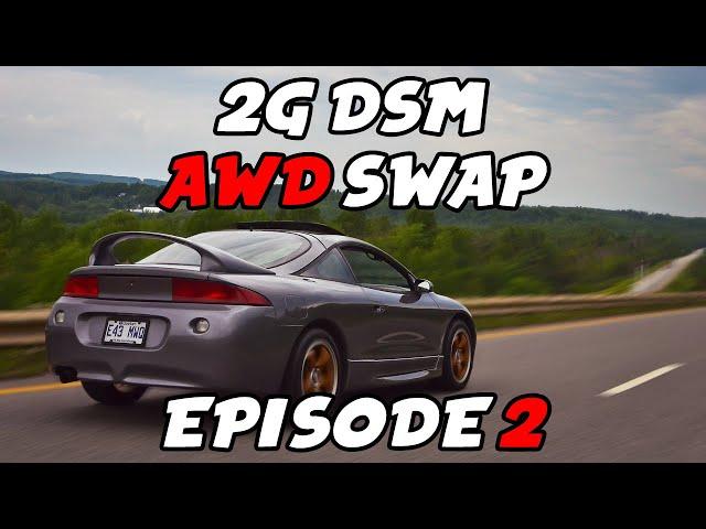 2G DSM AWD Swap - Episode 2 - AWD Subframe Removal