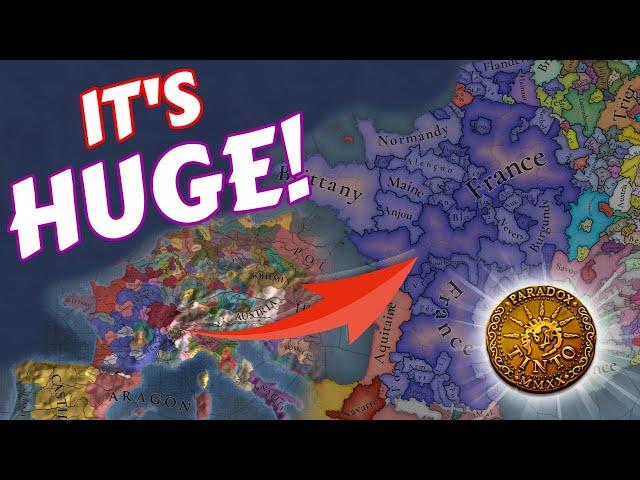 The TRUE SCALE of EU5's Map!